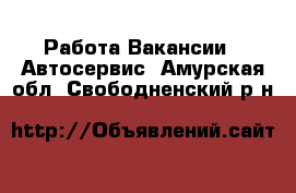 Работа Вакансии - Автосервис. Амурская обл.,Свободненский р-н